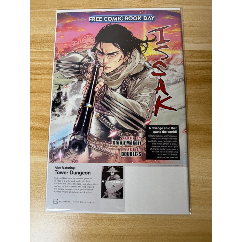 Issak Free Comic Book Day Manga Comic Book Tower Dungeon Kodansha